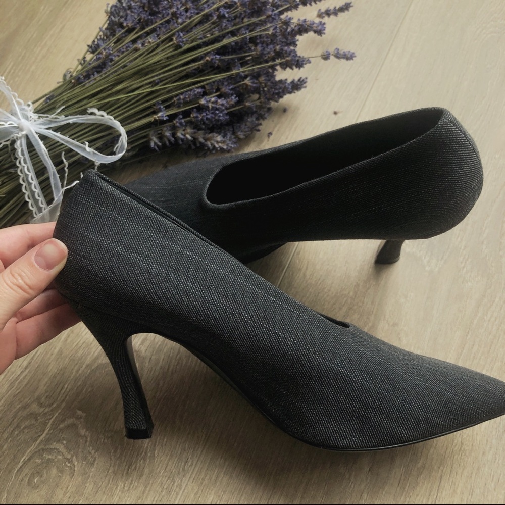Dark Grey Pumps